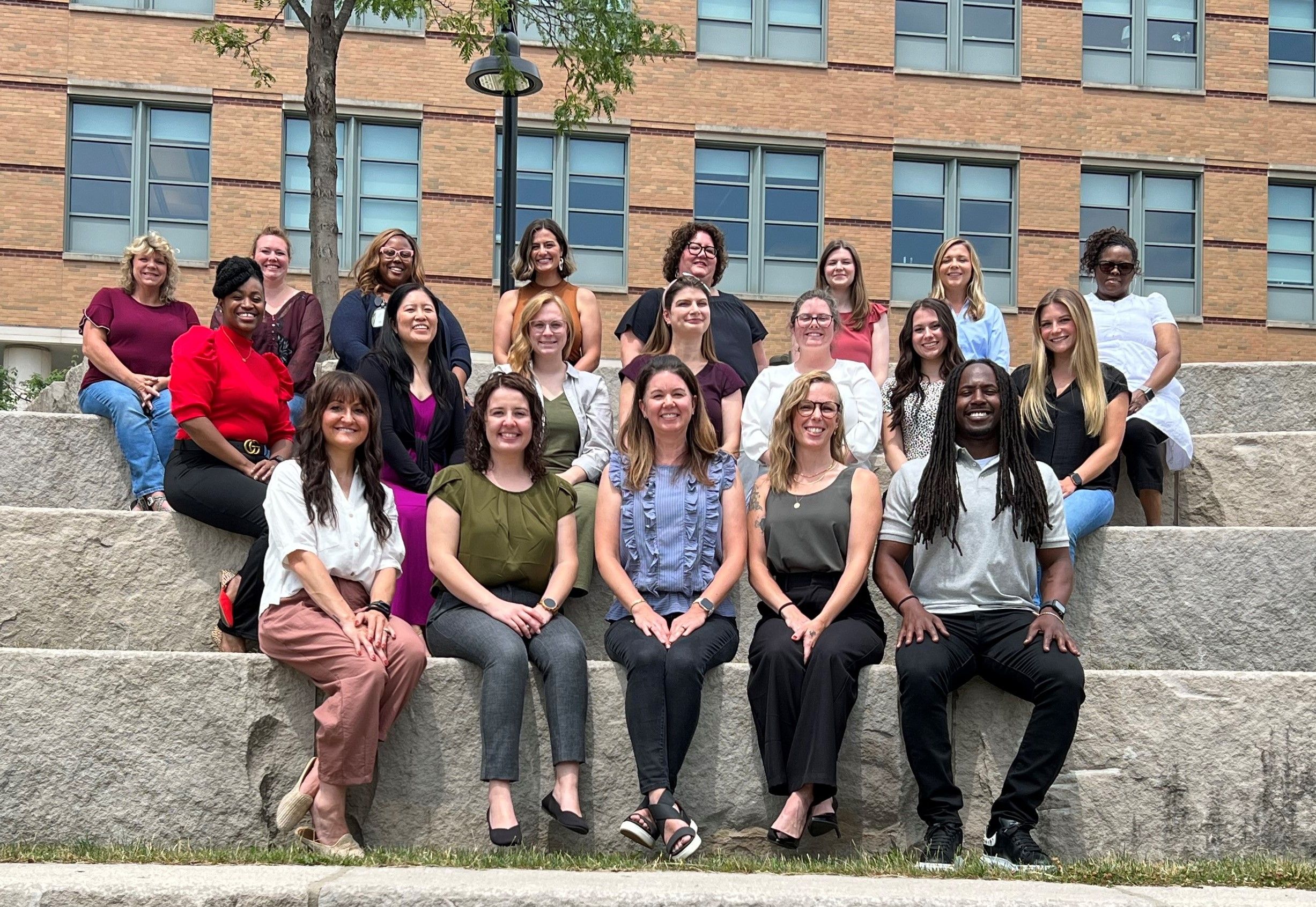 Picture of NCRAD staff outside